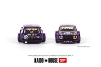 MINI GT x Kaido House 1/64 Datsun KAIDO 510 Wagon CARBON FIBER V1 (PURPLE) KHMG062