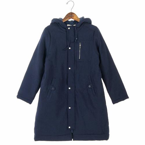 NORTHERN TRUCK coat with hood - L Navy