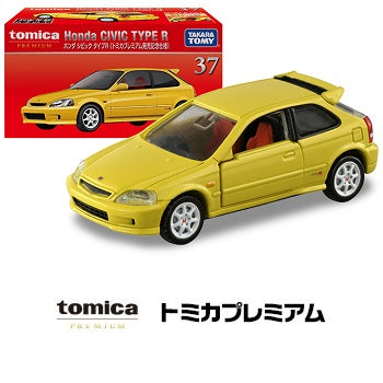 Tomica Premium 37 Honda Civic Type R YELLOW(Tomica Premium Release Commemorative Specificationトミカプレミアム発売記念仕様 )