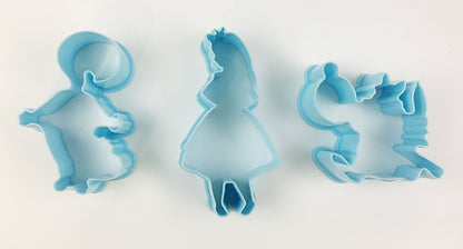 YAXELL Disney ALICE in WONDERLAND Cookie Cutter Set