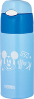 Thermos Vacuum Insulated Straw Bottle 0.4 L Blue Sky FHL-401FDS