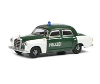 PREORDER Schuco1/64 MB 180 D Police 452022300 (Approx. Release Date : June 2020)
