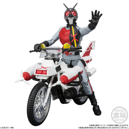 SHODO-X Kamen Rider 7 - Kamen Rider X + Cruiser (A Side and B Side) Complete Set