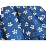 Miffy wind-resistant bone type flower folding umbrella - blue
