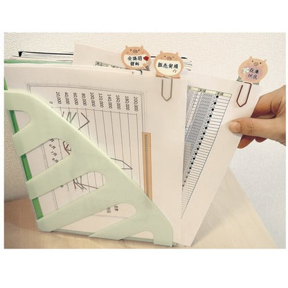 Gakken Sta:Ful Piggy Memo Clips 4pk BM038-63