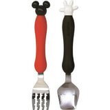 Edison spoon and fork set - Mickey 