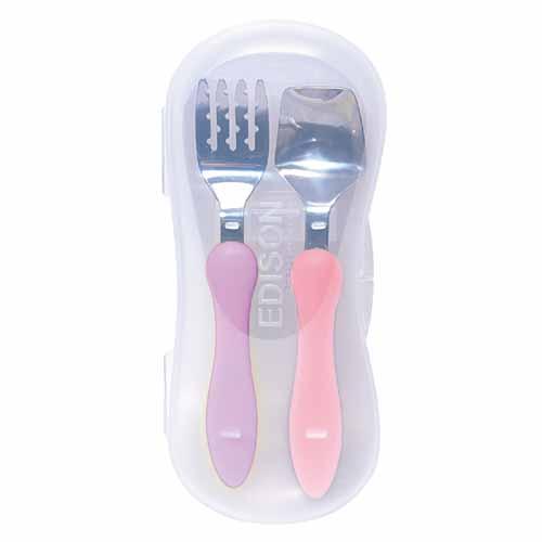  Edison spoon and fork set - Grape & Tomato 