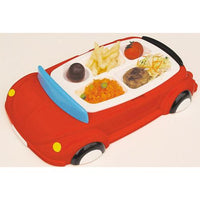 Kids Lunch Plate - Red Car 