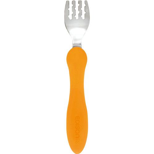 EDISON Mini Spoon and Fork Set - Orange & Cherry