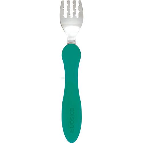 EDISON Mini Spoon and Fork Set - Mint & Lime