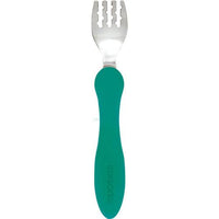 EDISON Mini Spoon and Fork Set - Mint & Lime