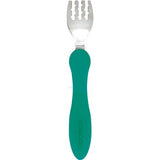 EDISON Mini Spoon and Fork Set - Mint & Lime