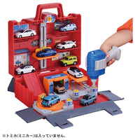 TAKARA TOMY Tomica World Tomica Maintenance Base Box 4904810186670