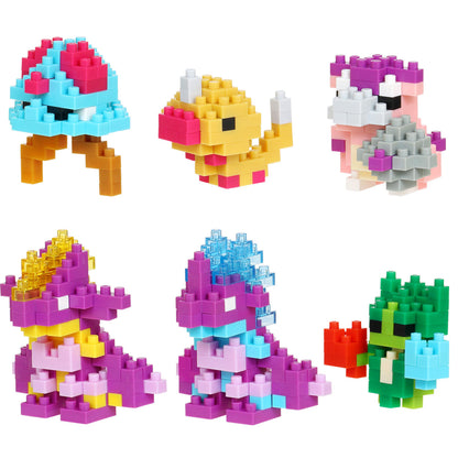 nanblock Mininano Pokemon Poison Type Complete set of 6 (NBMC_43)