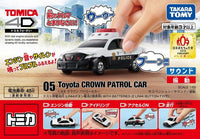 TOMICA 4D 05 Toyota CROWN PATROL CAR