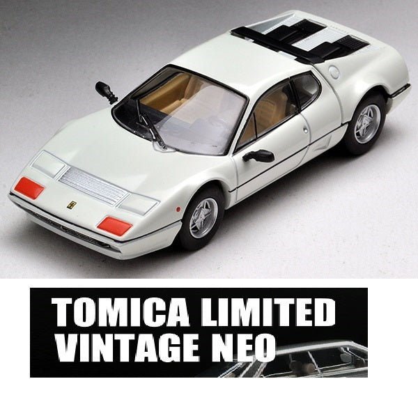 TOMYTEC Tomica Limited Vintage NEO 1/64 LV-N Ferrari 512 BBi White