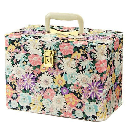 Flower Print Makeup Cosmetic Case