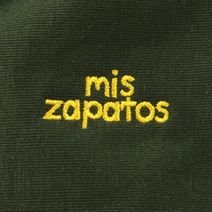 mis zapatos skinny pants tote - Moss Green