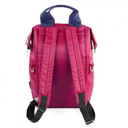 mis zapatos Nylon Skinny 3 Way Backpack - Navy