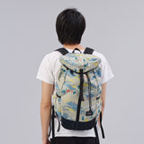 KiU Water Repellent Backpack - Off White Climbers