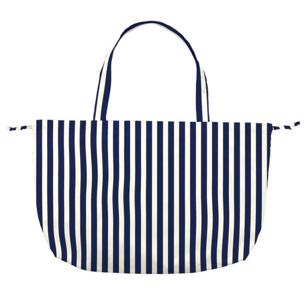 w.p.c Charm Ribbon Tote / Rain Bag in Deep blue