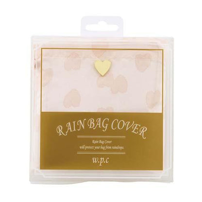 w.p.c Tote / Rain Bag in Fluffy heart pink