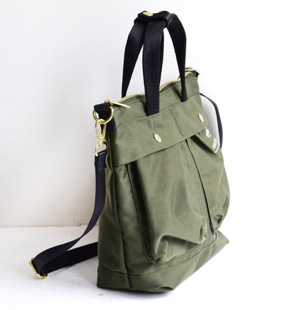 anello® Japan Mini Helmet Bag / 2 Way Style - Khaki AT-C1842