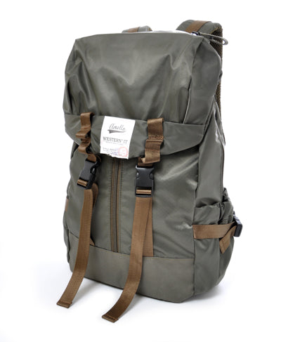 anello ®Japan Nylon WESTERN' IT Backpack - KHAKI  AT-28391