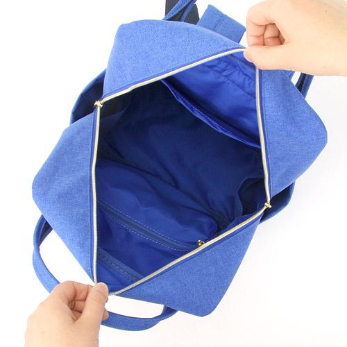 anello® Japan Square Backpack - Grey AT-C1221