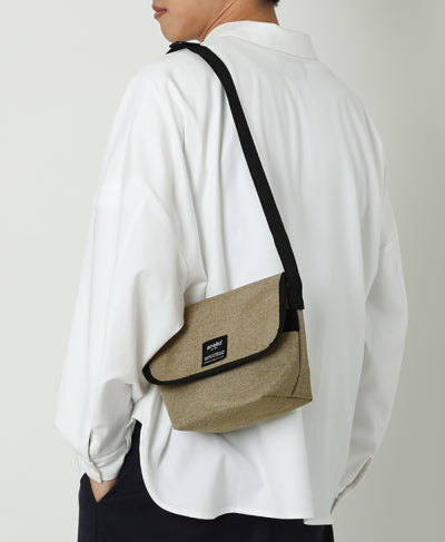 anello® Japan Heavyweight polyester canvas mini-mini messenger - Grey