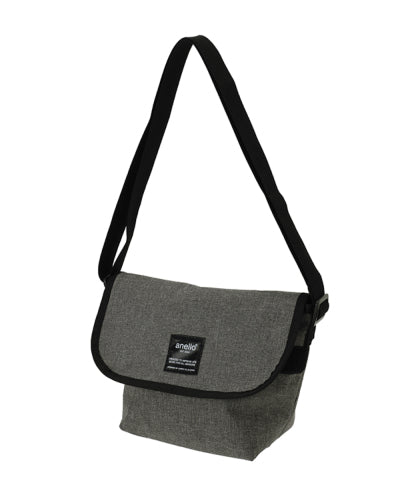 ANELLO Japan Heavyweight polyester canvas mini-mini messenger - Grey