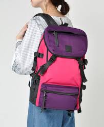 anello ®Japan RETRO OUTDOOR Backpack - Pink x Purple AH-B1901