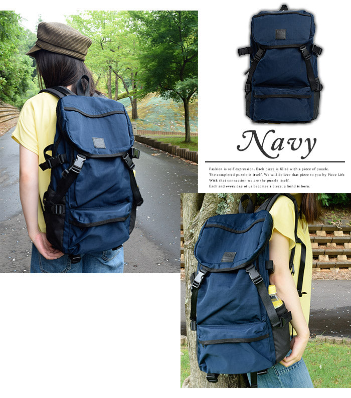 anello ®Japan RETRO OUTDOOR Backpack - Navy AH-B1901