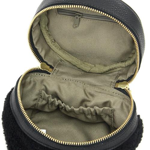 Cylindrical shoulder bag - Black