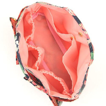 Carrying Pouch - Pink Flower L size