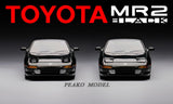 PEAKO64 1/64 Toyota MR2 SW20 1996 Black Color 62400