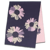 Large size large flower pattern stall - Deep blue 