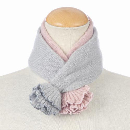 Warm choker - Silver grey