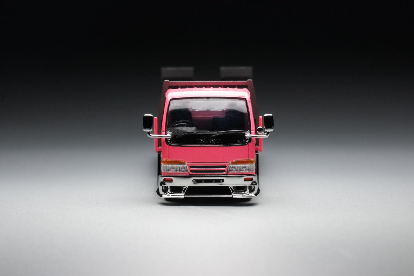 PEAKO64 1/64 Peako Model & YES Flatbed Tow Truck PINK 63508