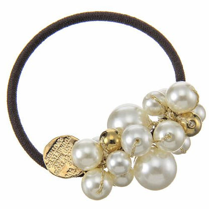 Pearl Elastic Rubber Hair Ties 