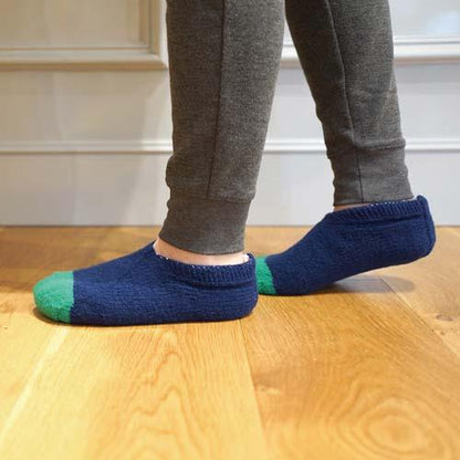 Room socks - Navy blue 
