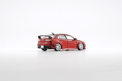 BM CREATIONS JUNIOR 1/64 Mitsubishi Lancer EVO X -RED JDM (RHD) HK Toycar Salon 2022 Edition 64B0249