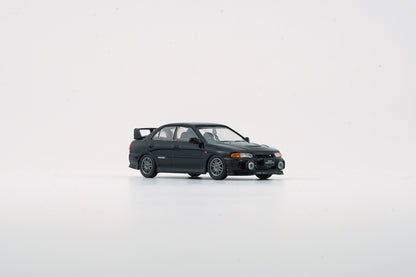 BM CREATIONS JUNIOR 1/64 Mitsubishi Lancer EVO IV BLACK LHD 64B0280