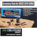 BM CREATIONS JUNIOR 1/64 Accessory Pack for  ISUZU 2016 D-MAX 64BACC2