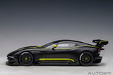 AUTOart 1/18 ASTON MARTIN VULCAN (MATT BLACK W/ LIME GREEN STRIPES) 70262