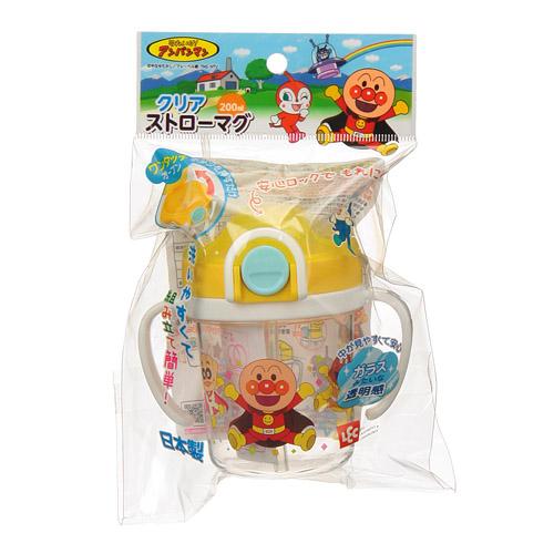 Anpanman Clear Straw Mug 200ml