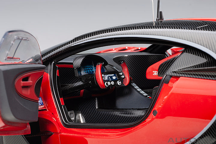AUTOart 1/18 BUGATTI VISION GRAN TURISMO (RED/BLACK CARBON) 70988