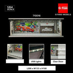 G-FANS 1/64 Diorama with LED Light Fast & Furious Garage 710016