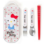 Hello Kitty Cutlery Set - 3D Kitty 
