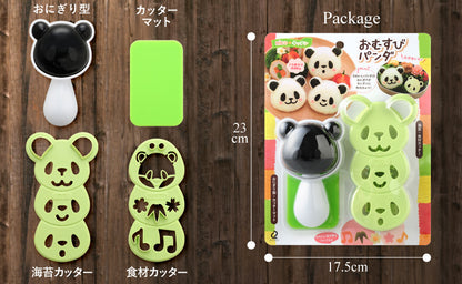 Panda Rice Ball Maker Set A-76939